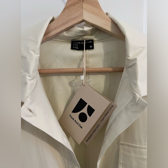 The Parachute Jumpsuit in Fog from Frank And Oak - Picture 2 of 3